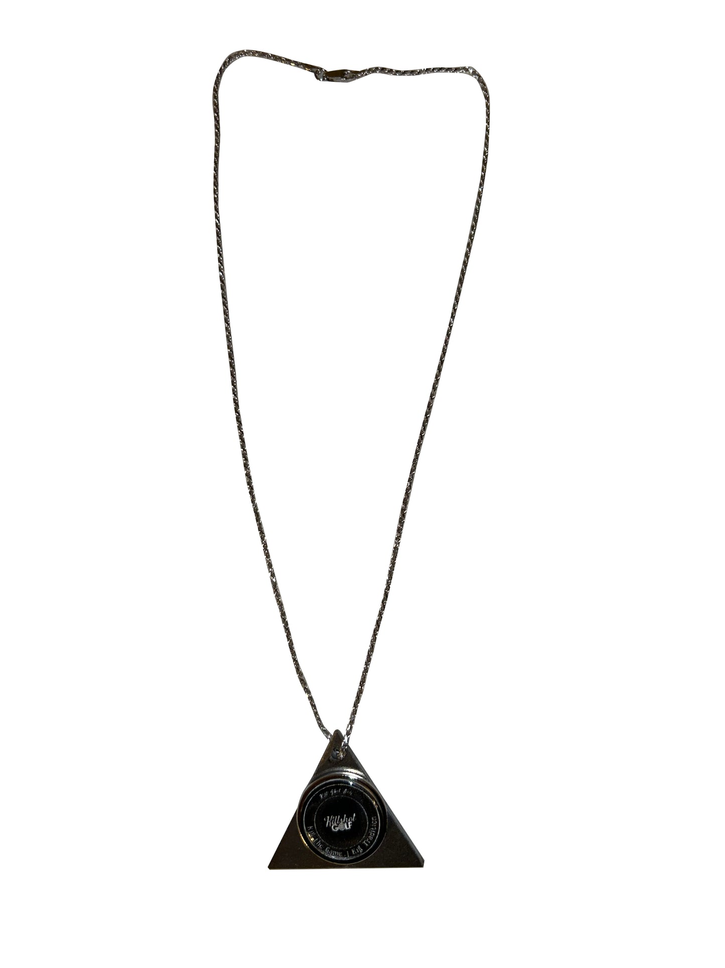 Silver Ball Marker/Divot Tool Chain