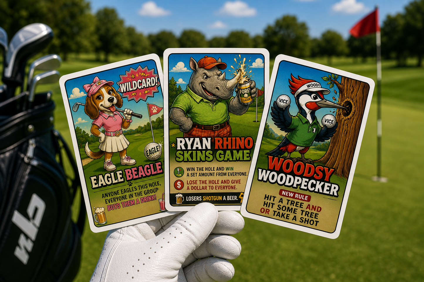Par-Tee Animals Card Game