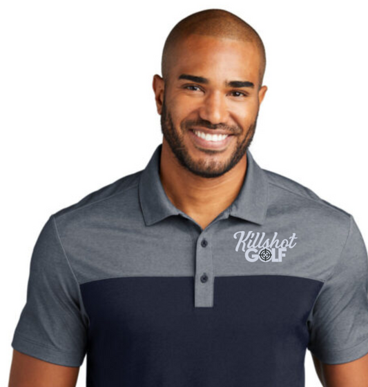 Kill Shot Logo Two Tone Polo