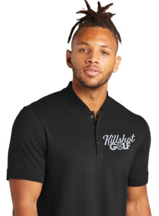 Kill Shot Logo Henley Polo